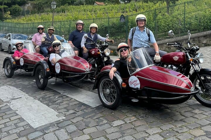 Custom Half-Day Paris Sidecar Experience