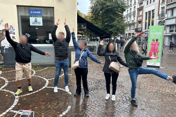 Escape game outdoor with friends