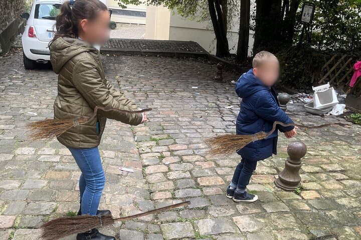Outdoor activity with friends