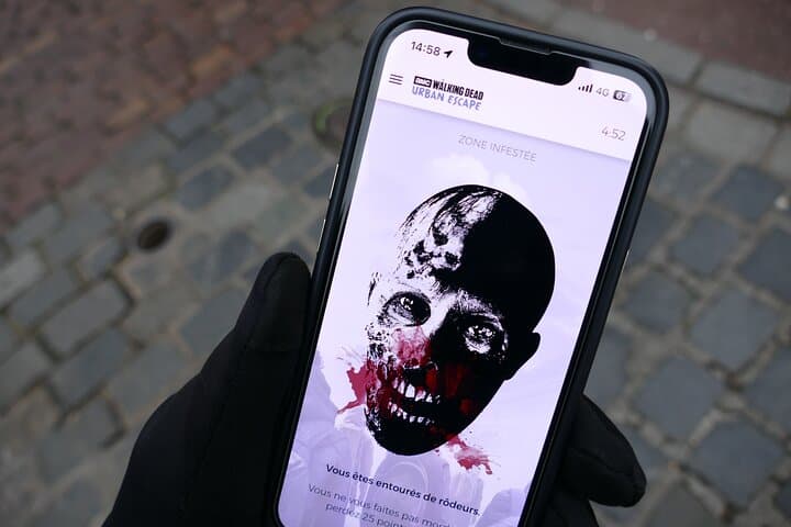 Urban adventure in Nancy theme zombies