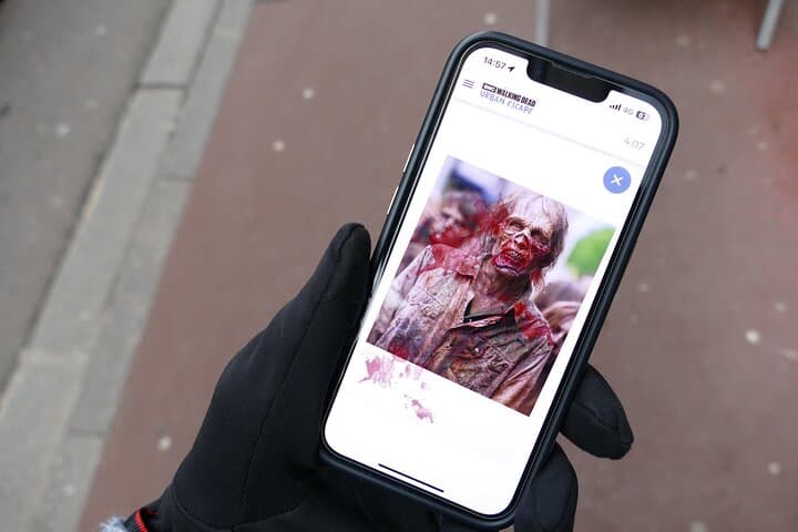 Urban adventure in Amiens theme zombies