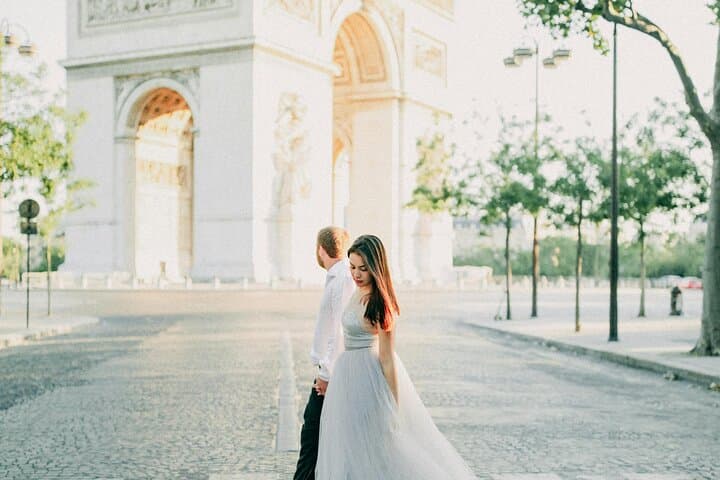 Arc de Triomphe Professional Photoshoot