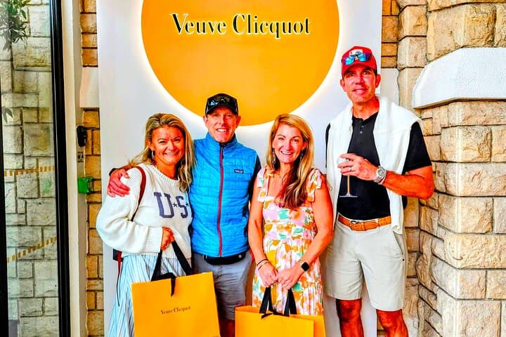 Visit the world famous Veuve Clicquot Champagne House.