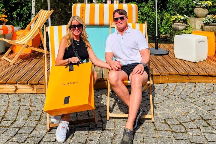 Visit the world famous Veuve Clicquot Champagne House.