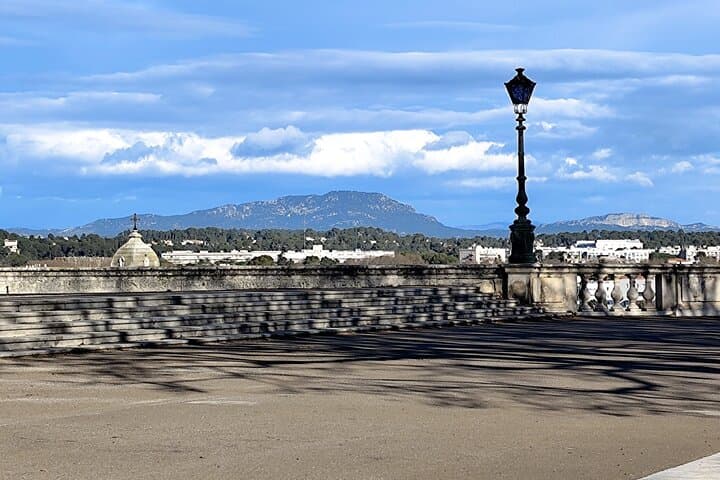 View of the Pic Saint-Loup
