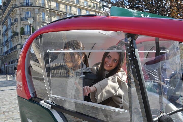 Private City-Tour by rickshaw bike in Paris: The "Saint-Germain"