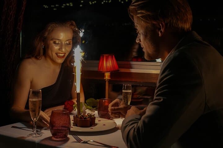 Paris Seine River Dinner Cruise by Maxim's with Champagne & Music