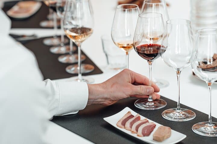 Excellence: fine wines and food of exception tasting (5 wines)