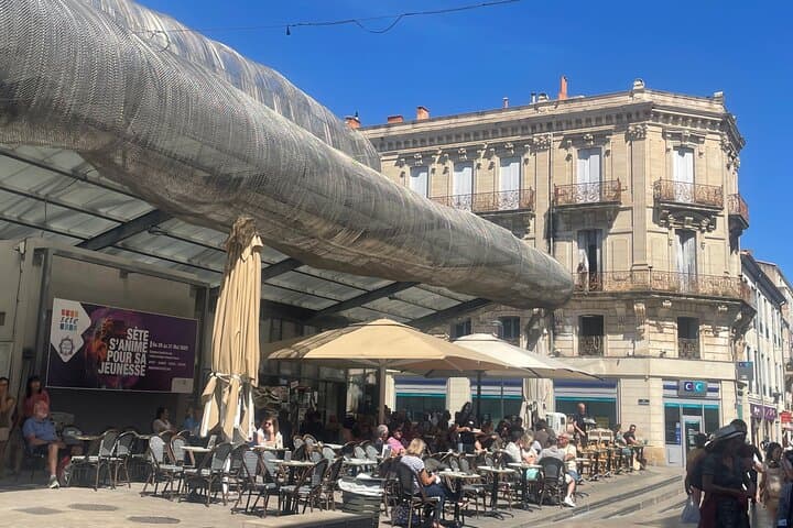 Gourmet Sete tour from Montpellier