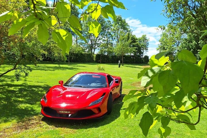 Bucolic Ferrari F8 Spider Valley of Horse