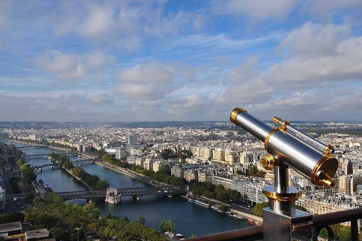 Eiffel Tower Small Group Tour By Elevator with Summit Option