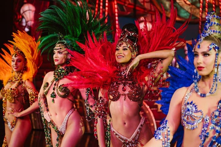 Paris Moulin Rouge 3-Courses Dinner with Wine and Show