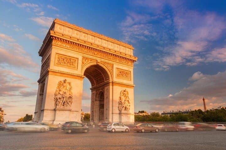Arc de Triomphe Access with Optional Guided Walking Tour