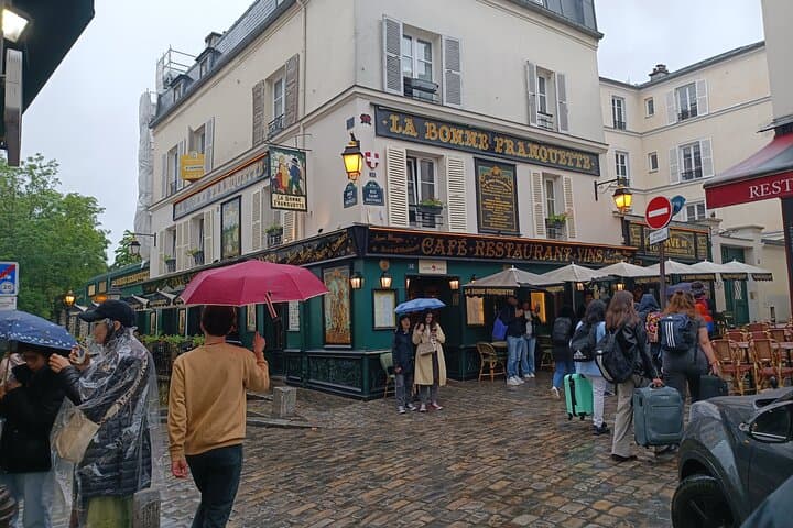 The streets of Montmartre