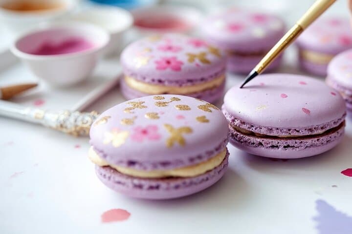 Fun Macaron Baking and Painting Class With Local Chef in Paris