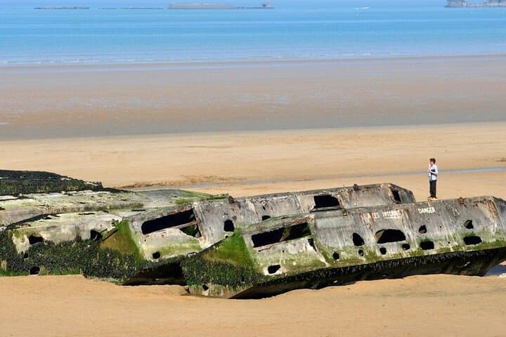 1 day DDay Normandy beaches Landing Van VIP private Paris