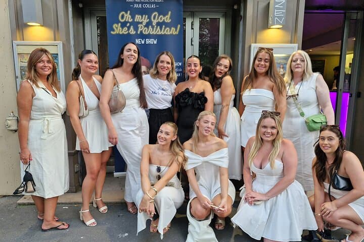 good hen party in Paris together with Julie!