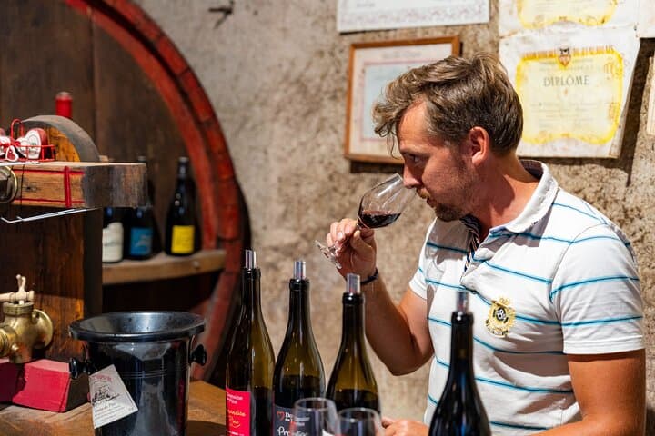 Expect to meet wine makers and taste their production