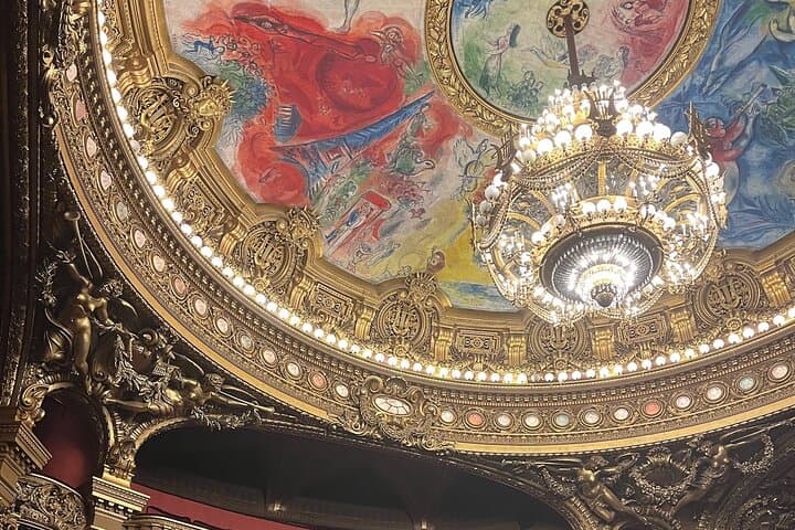 Chagall Ceiling in the Auditorium.