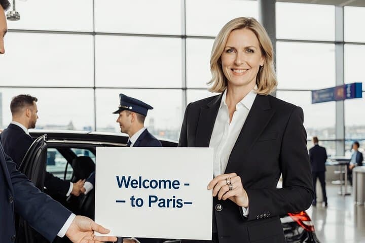 Private Transfer from Airport to Paris