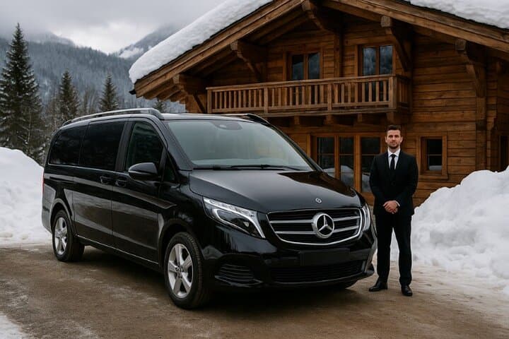 Private Van Transport from Lyon Airport to La Clusaz