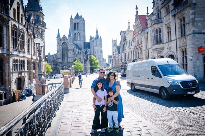 Bruges and Ghent Private Tour from Paris