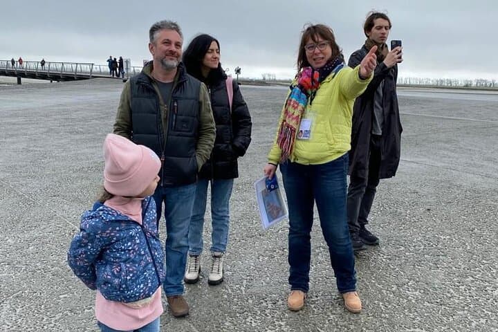 Very enthusiastic guide