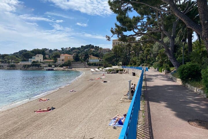 Sunbed And Swimming in Crystal Blue Water