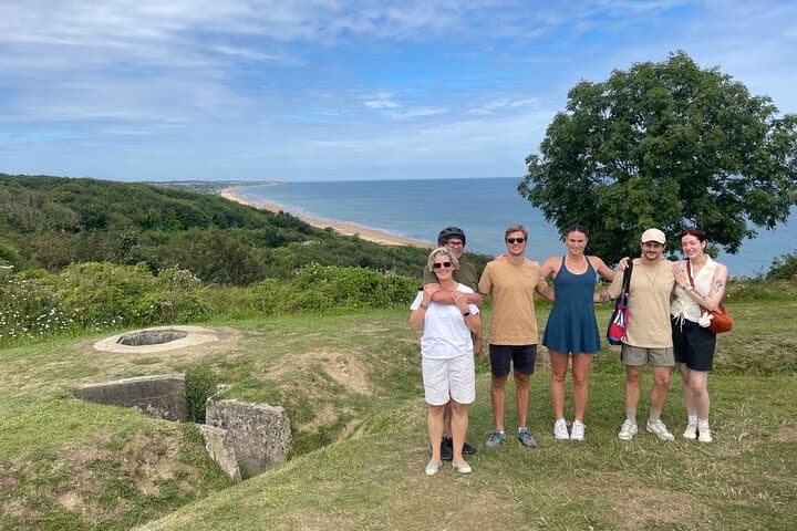 Normandy D-DAY beaches guided full day E Bike Tour / Private tour