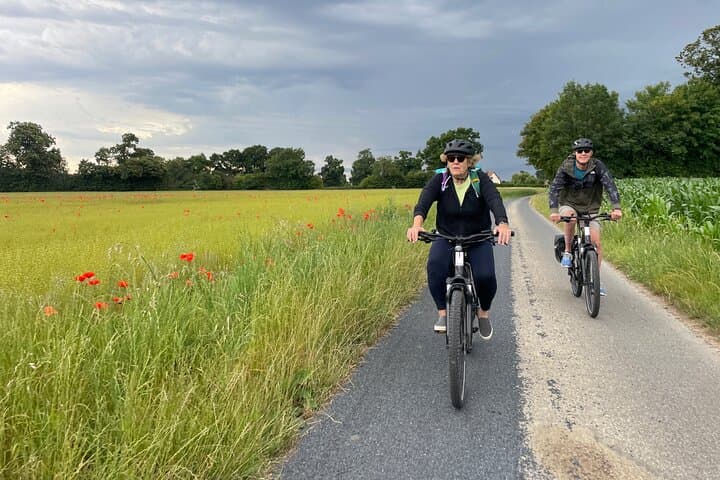 Normandy D-DAY beaches guided full day E Bike Tour / Private tour