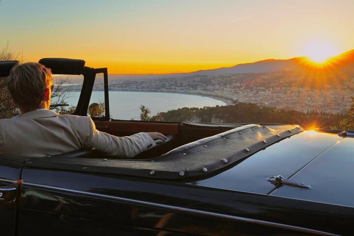 Côte d’Azur Private Tour by Cabriolet Collection Car