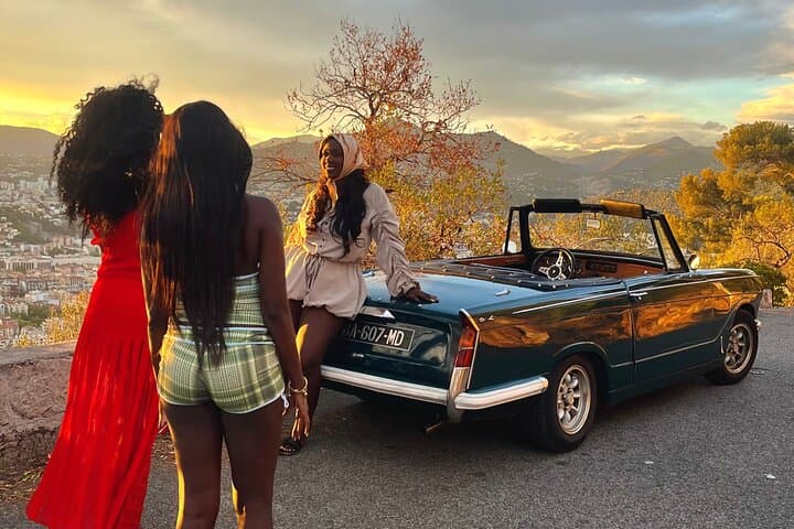 Côte d’Azur Private Tour by Cabriolet Collection Car