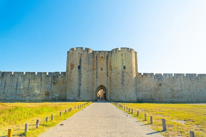 The medieval walls of Aigues-Mortes