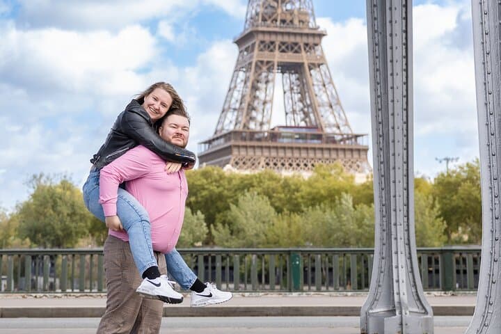 Paris Photoshoot Eiffel Tower Romantic for Couples