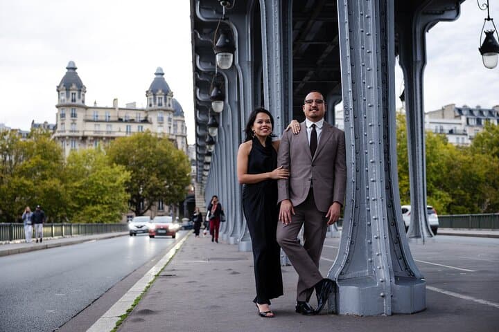 Paris Photoshoot Eiffel Tower Romantic for Couples