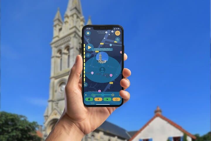 The Allied Landing GPS App Walking Tour Mobile Game