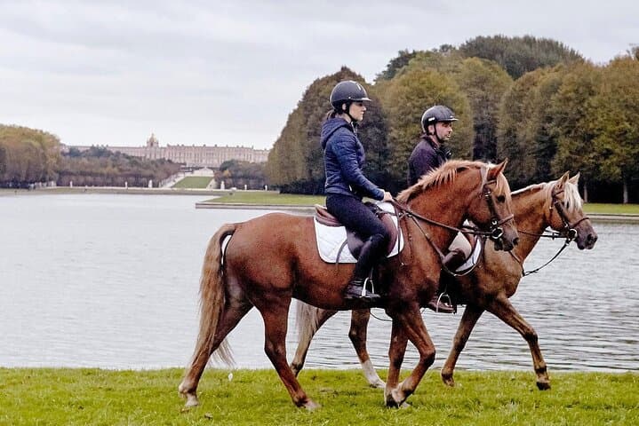 Private Horseback Ride in the Palace of Versailles