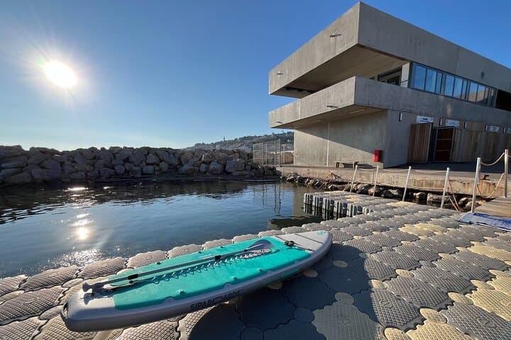 Electrically assisted paddle in Sète