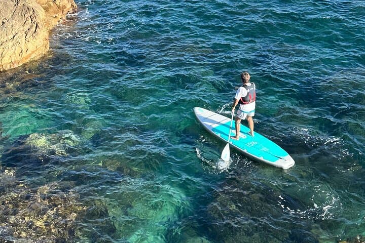 Electrically assisted paddle in Sète