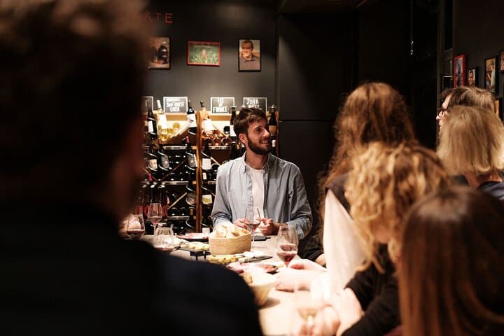 Wine and cheese tasting at Latin Quarter