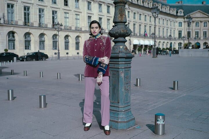 Private Marais District Fashion Photoshoot Plus One Polaroid
