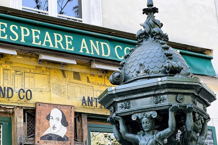 The famous Shakespeare & Co in Paris