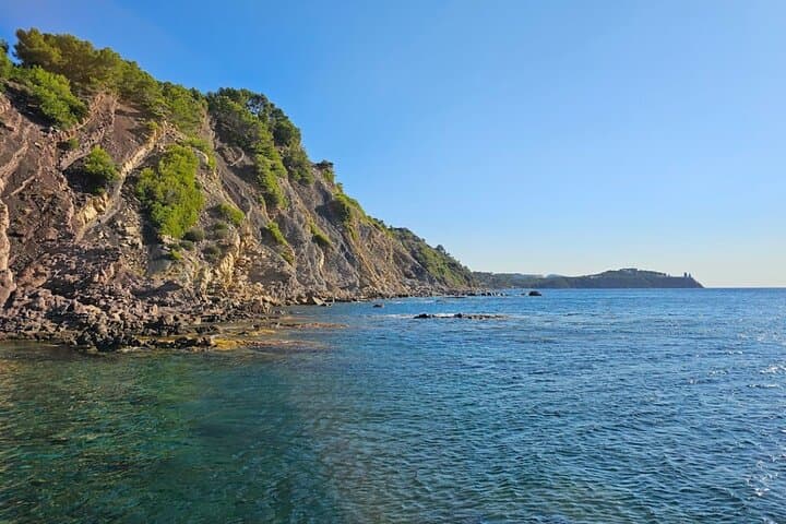 Toulon Hidden Coastline Guided Hike Views and Swim Stop