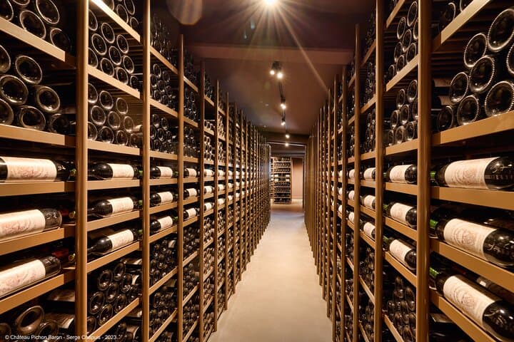 Exclusive access to the estate's private wine cellar