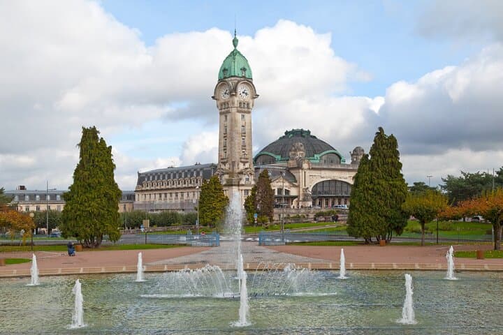 Limoges-Bénédictins train station: Often voted "most beautiful train station in France" with its campanile and green dome.