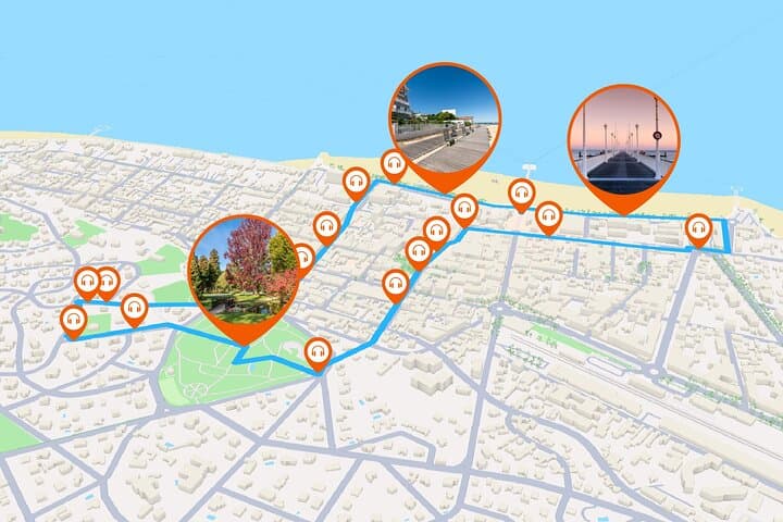 Full tour: An elegant discovery between beaches, Belle Époque villas and green parks.