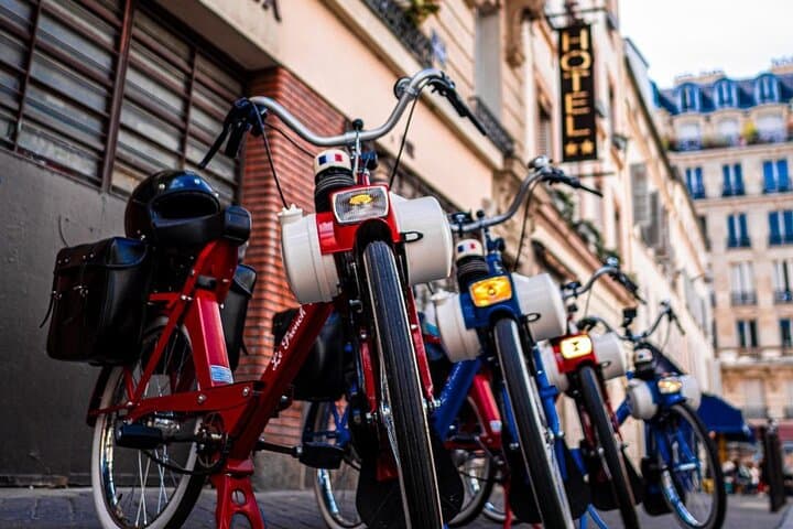 Paris in Vintage Solex - Latin Quarter, St-Germain & Eiffel Tower