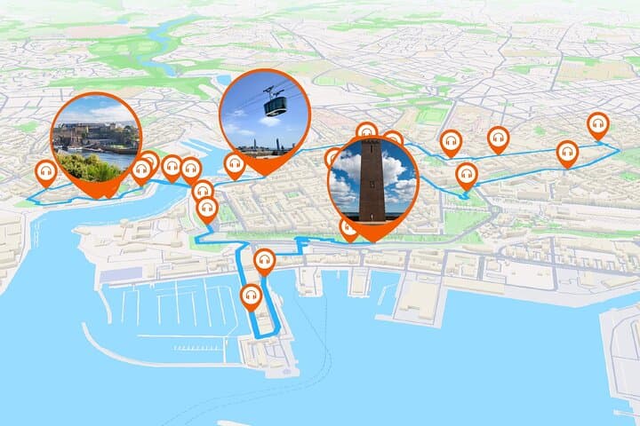 Full tour: A maritime exploration between millennia of naval history and urban renewal.