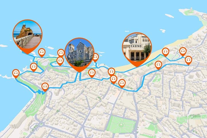 Full tour: An imperial walk along the Grande Plage and the Old Port.