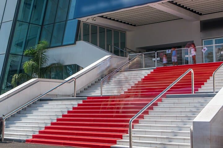 Palais des Festivals: The legendary steps and the red carpet trodden by the biggest stars of cinema.
